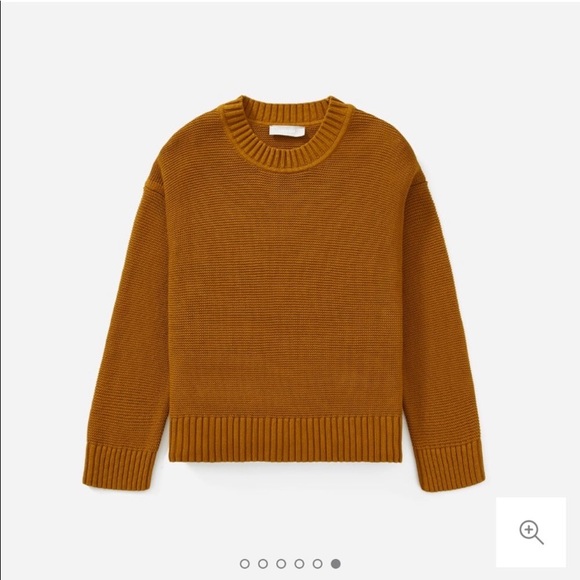 Everlane Sweaters - Everlane Link-Stitch Crewneck Sweater Cotton Med